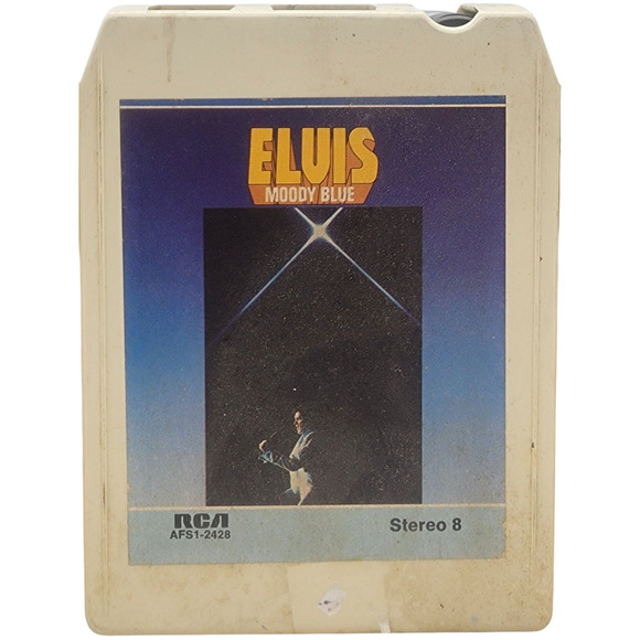 Set Of Three Elvis Presley 8-Tracks Fun In Acapulco Moody Blue Something For Eve - Picture 3 of 7